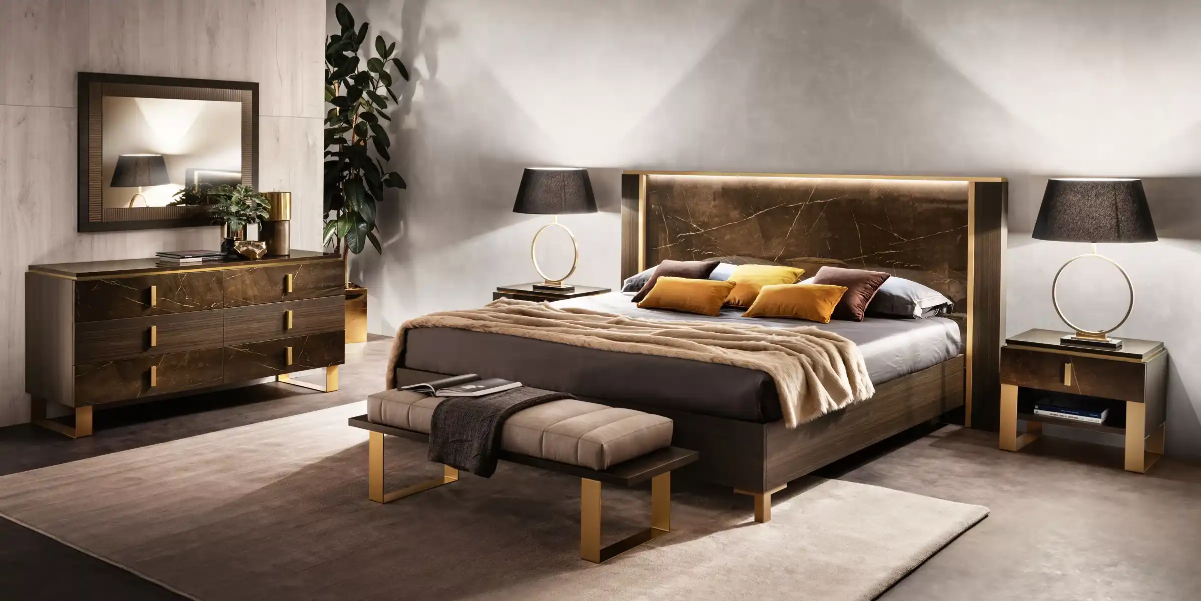 high gloss lacquer bedroom furniture